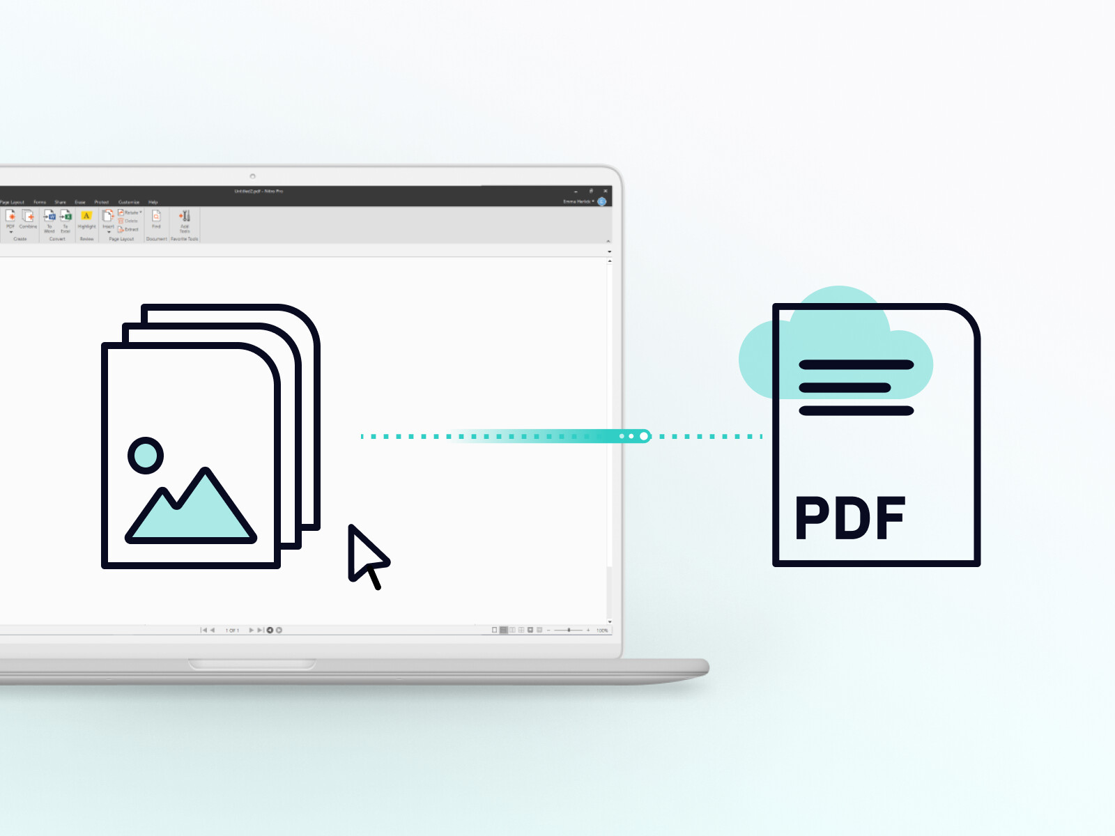 How to Convert Image to PDF Nitro