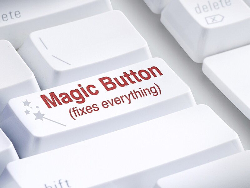 Magic Button on Keyboard Fixes Everything