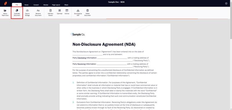 Rinominare, duplicare o eliminare un Document_How per duplicare un document_Step 3_Alternative.jpg