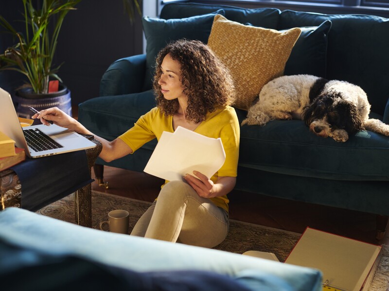 Woman Remote Work