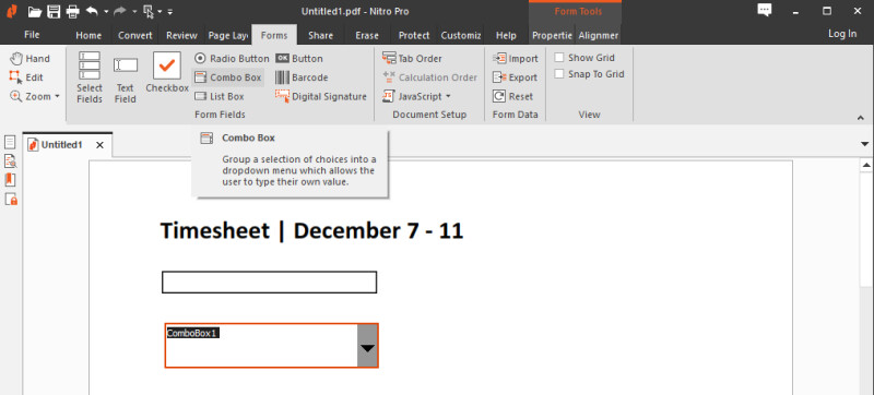 Een invulbaar PDF-formulier maken zonder Acrobat® | Nitro Een Invulbaar Pdf-Formulier Maken Zonder Acrobat® | Nitro