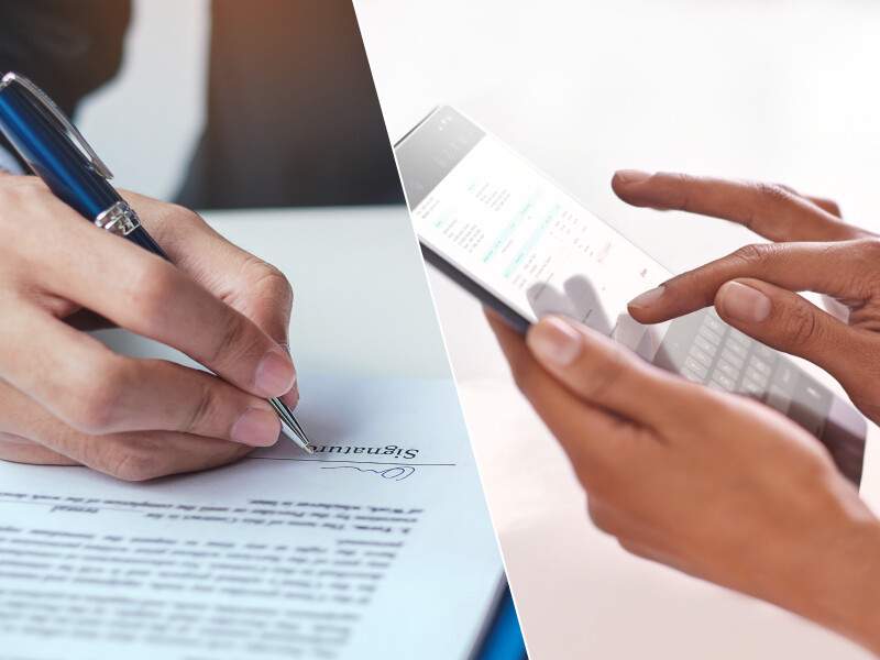 Wet Signatures vs Electronic Signatures Nitro