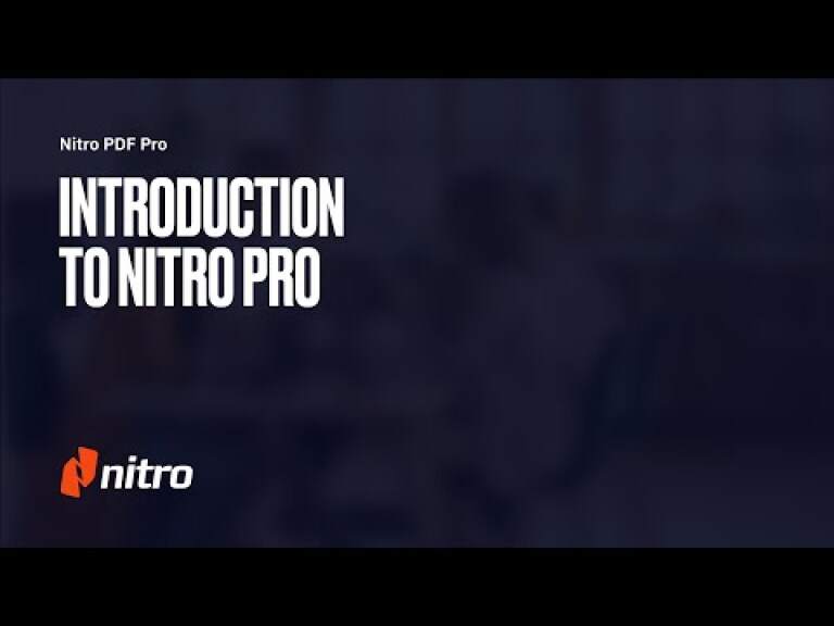 Nitro Pro: Overzicht